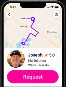 Lyft ride history instruction screenshot, step 3